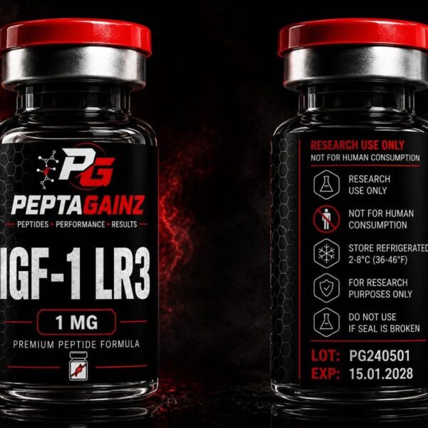 IGF-1 LR3 1 mg flacon PeptaGainz