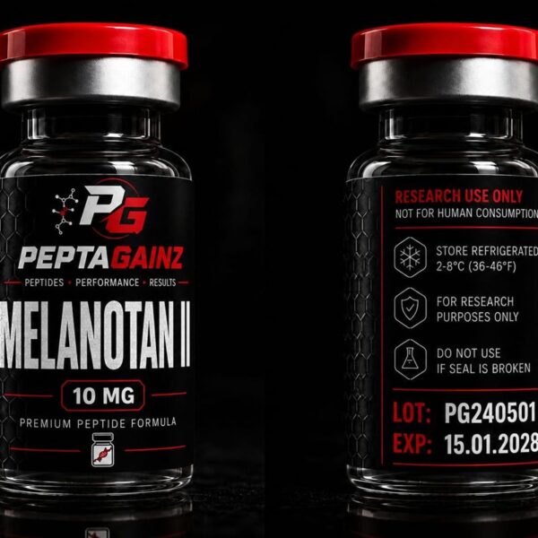 Melanotan II 10 mg flacon PeptaGainz